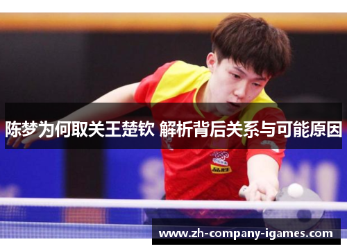 陈梦为何取关王楚钦 解析背后关系与可能原因 陈梦为何取关王楚钦 解析背后关系与可能原因